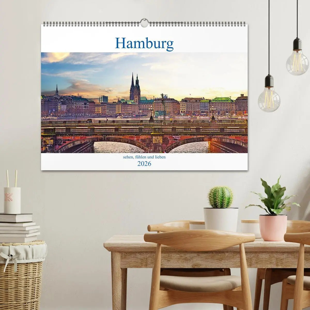 Bild: 9783457914762 | Hamburg sehen, fühlen und lieben (Wandkalender 2026 DIN A2 quer),...