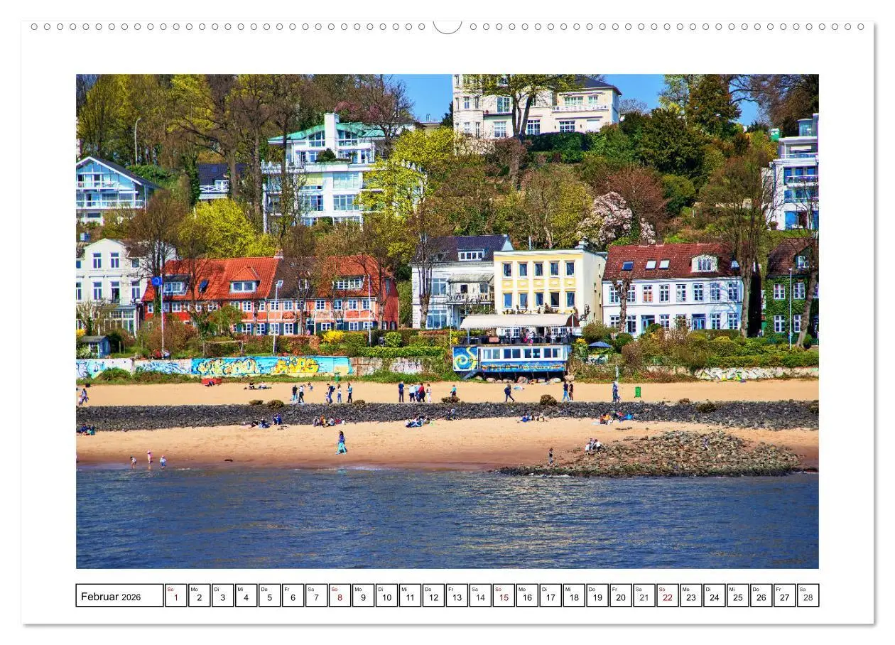 Bild: 9783457914762 | Hamburg sehen, fühlen und lieben (Wandkalender 2026 DIN A2 quer),...