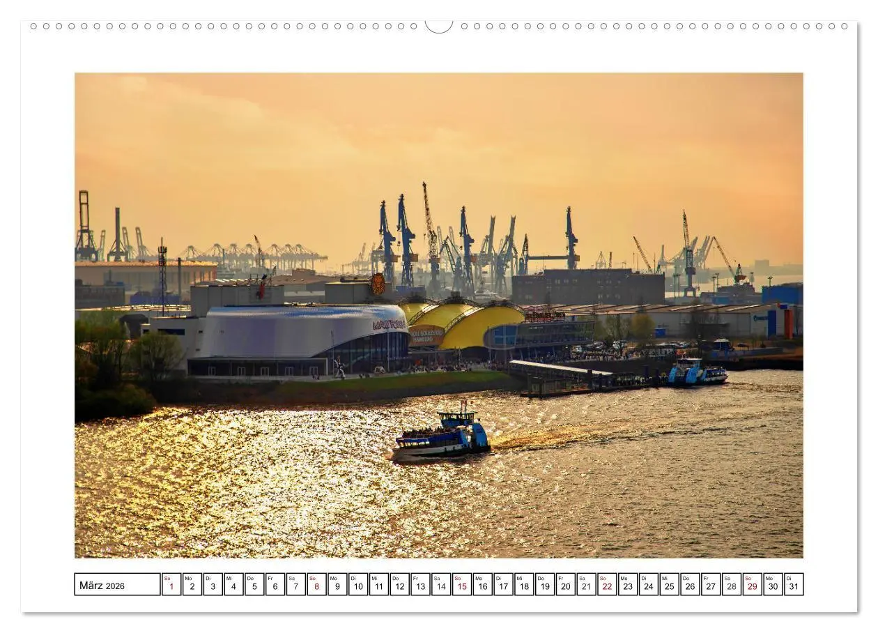 Bild: 9783457914762 | Hamburg sehen, fühlen und lieben (Wandkalender 2026 DIN A2 quer),...