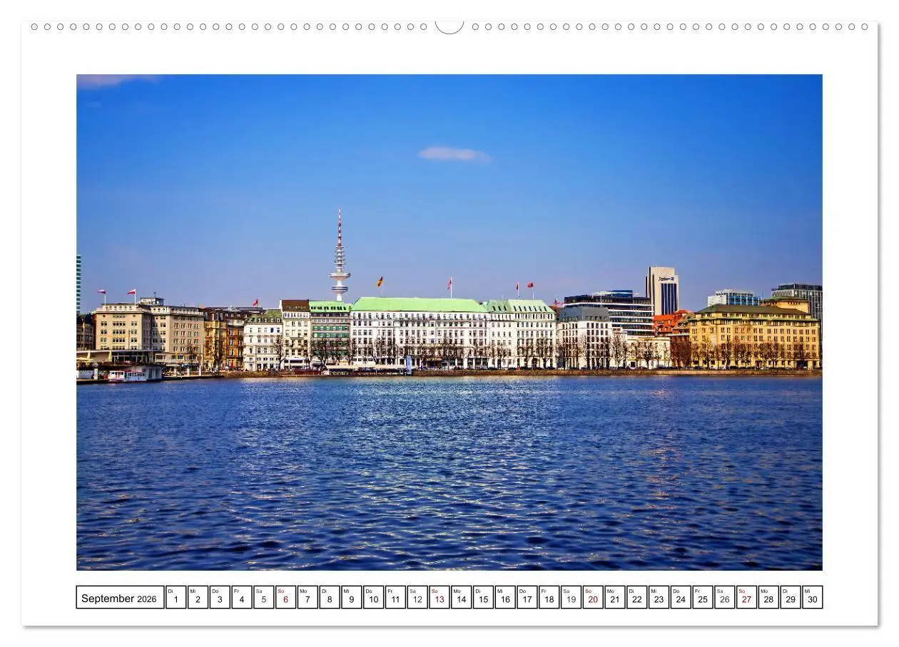 Bild: 9783457914762 | Hamburg sehen, fühlen und lieben (Wandkalender 2026 DIN A2 quer),...