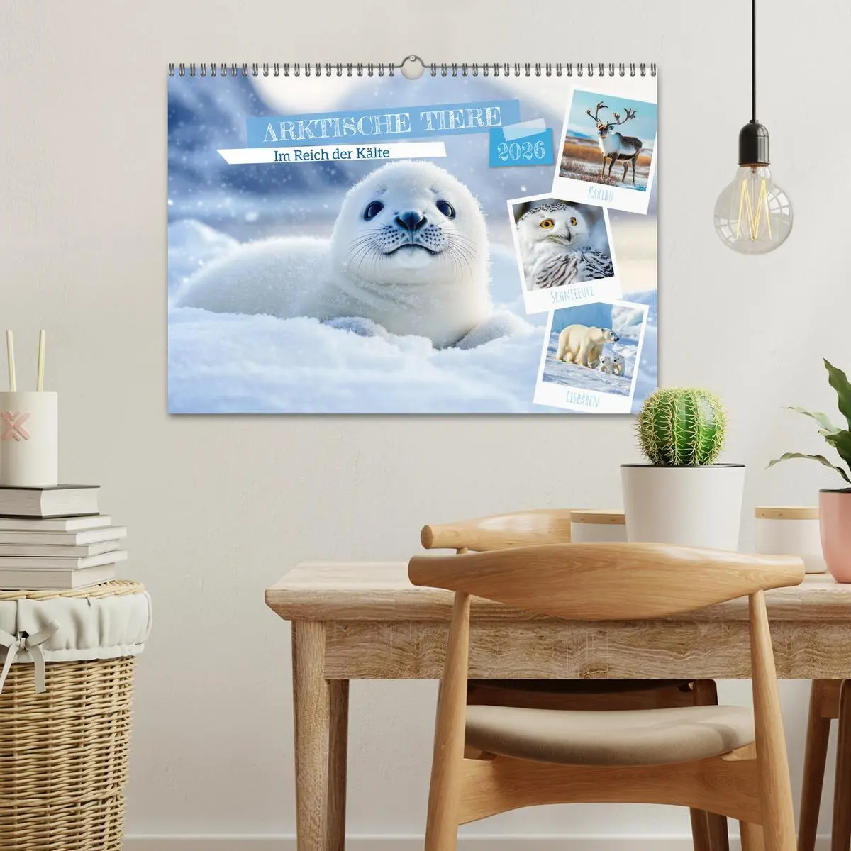 Bild: 9783516004762 | ARKTISCHE TIERE Im Reich der Kälte (Wandkalender 2026 DIN A3 quer),...