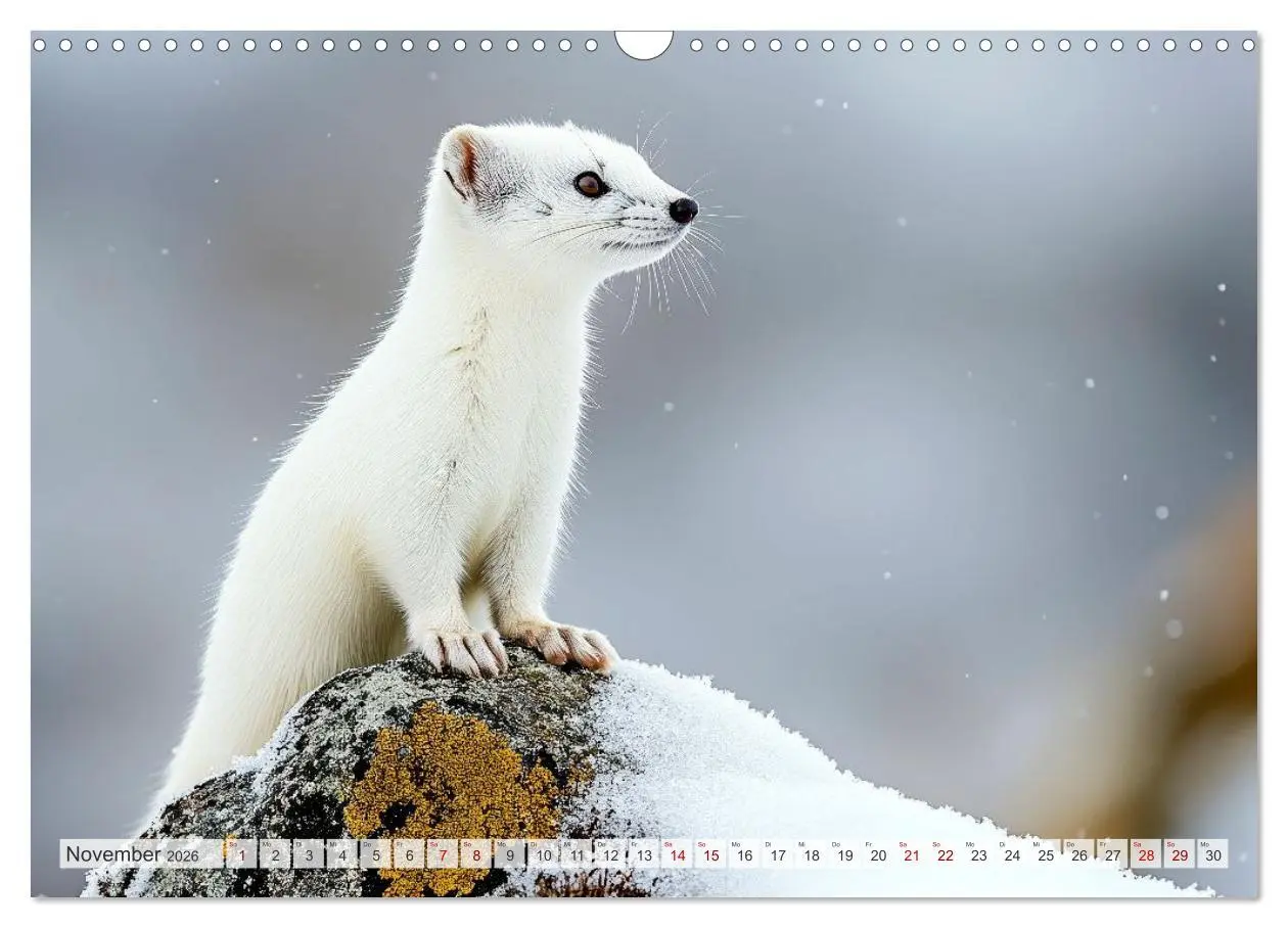 Bild: 9783516004762 | ARKTISCHE TIERE Im Reich der Kälte (Wandkalender 2026 DIN A3 quer),...