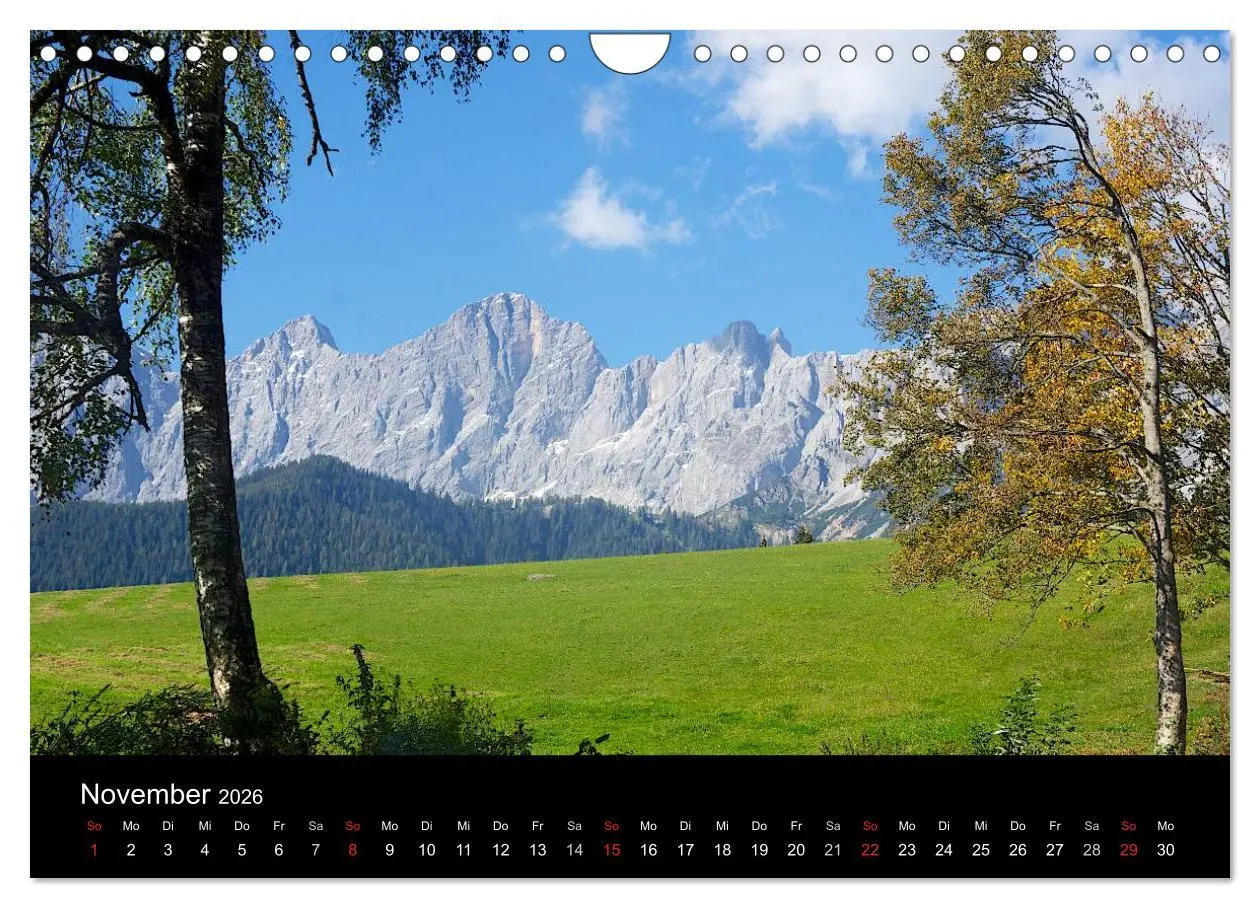 Bild: 9783516174762 | Der Dachstein - Massiv in den Alpen (Wandkalender 2026 DIN A4...