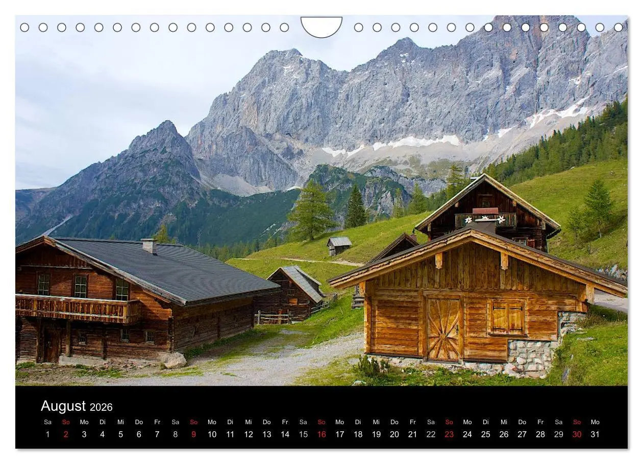 Bild: 9783516174762 | Der Dachstein - Massiv in den Alpen (Wandkalender 2026 DIN A4...