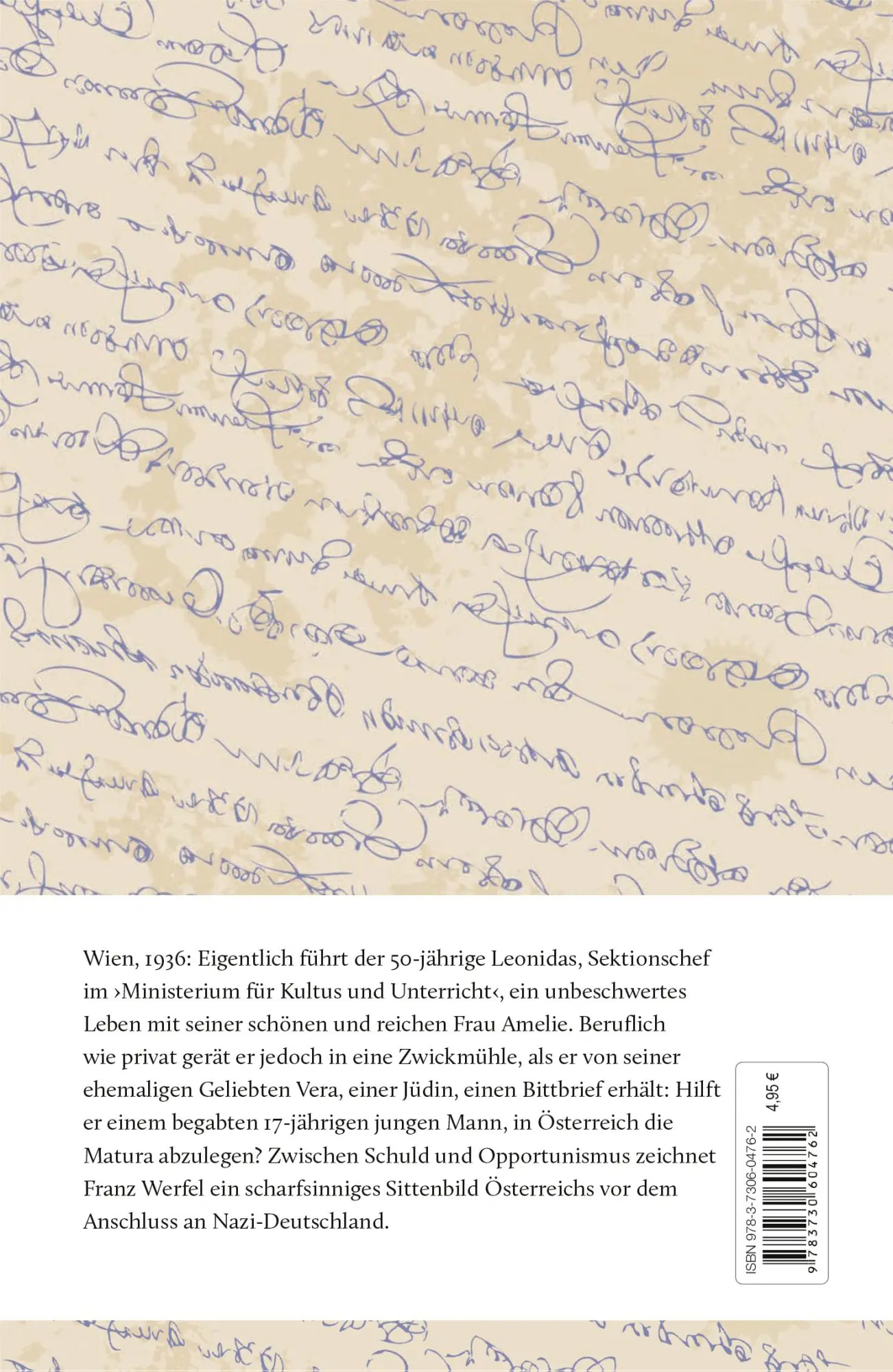 Bild: 9783730604762 | Eine blassblaue Frauenschrift | Franz Werfel | Buch | 160 S. | Deutsch