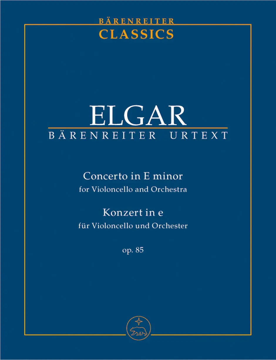 Cover: 9790006204762 | Konzert für Violoncello und Orchester e-Moll op. 85 | Edward Elgar
