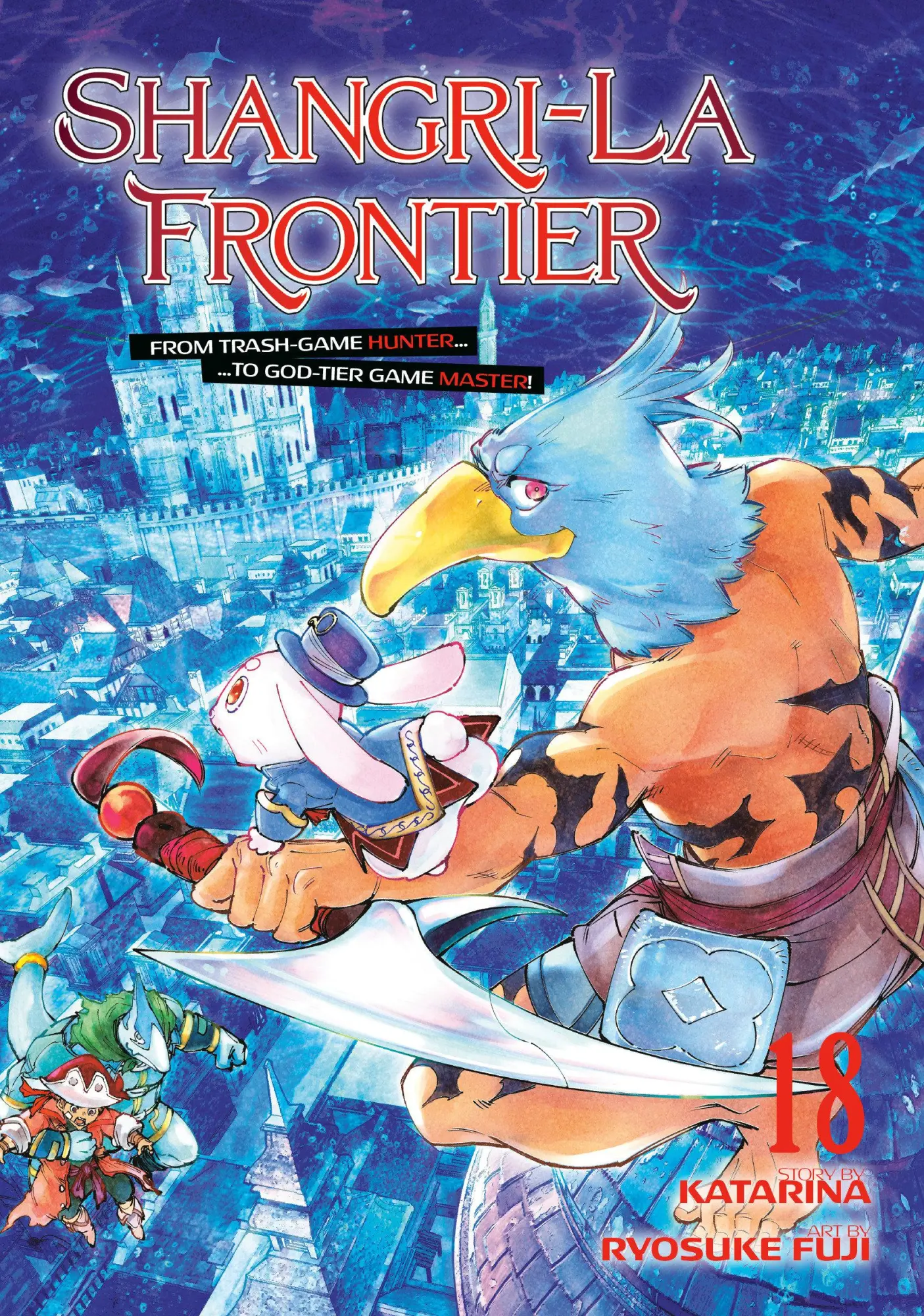 Cover: 9798888774762 | Shangri-La Frontier 18 | Ryosuke Fuji | Taschenbuch | Englisch | 2025