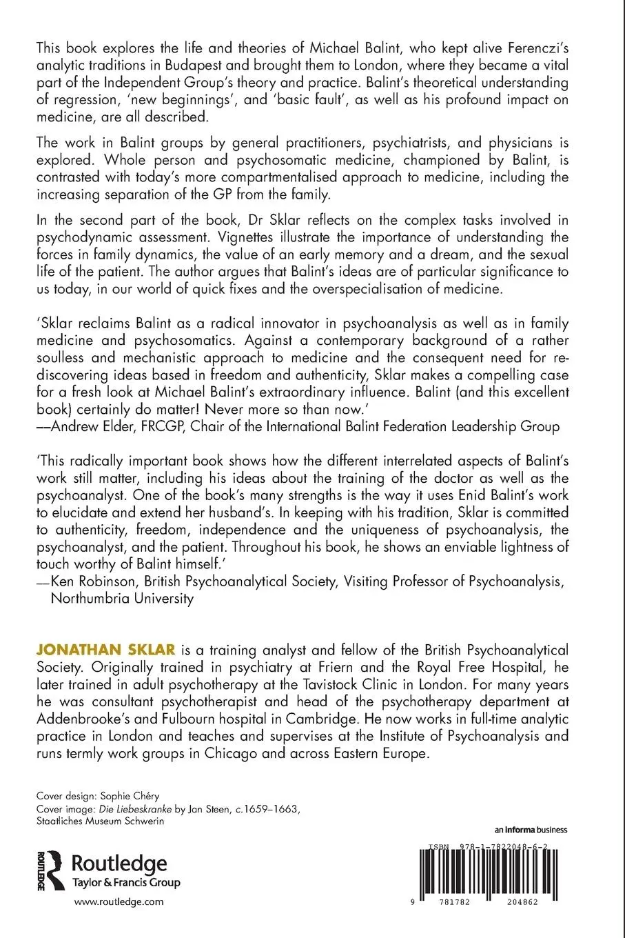 Rückseite: 9781782204862 | Balint Matters | Psychosomatics and the Art of Assessment | Sklar