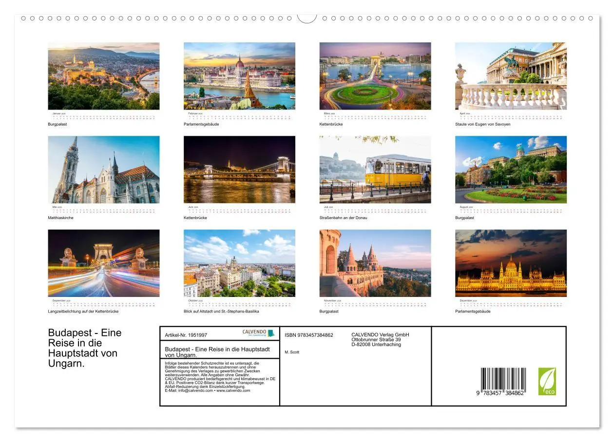 Bild: 9783457384862 | Budapest - Eine Reise in die Hauptstadt von Ungarn. (hochwertiger...