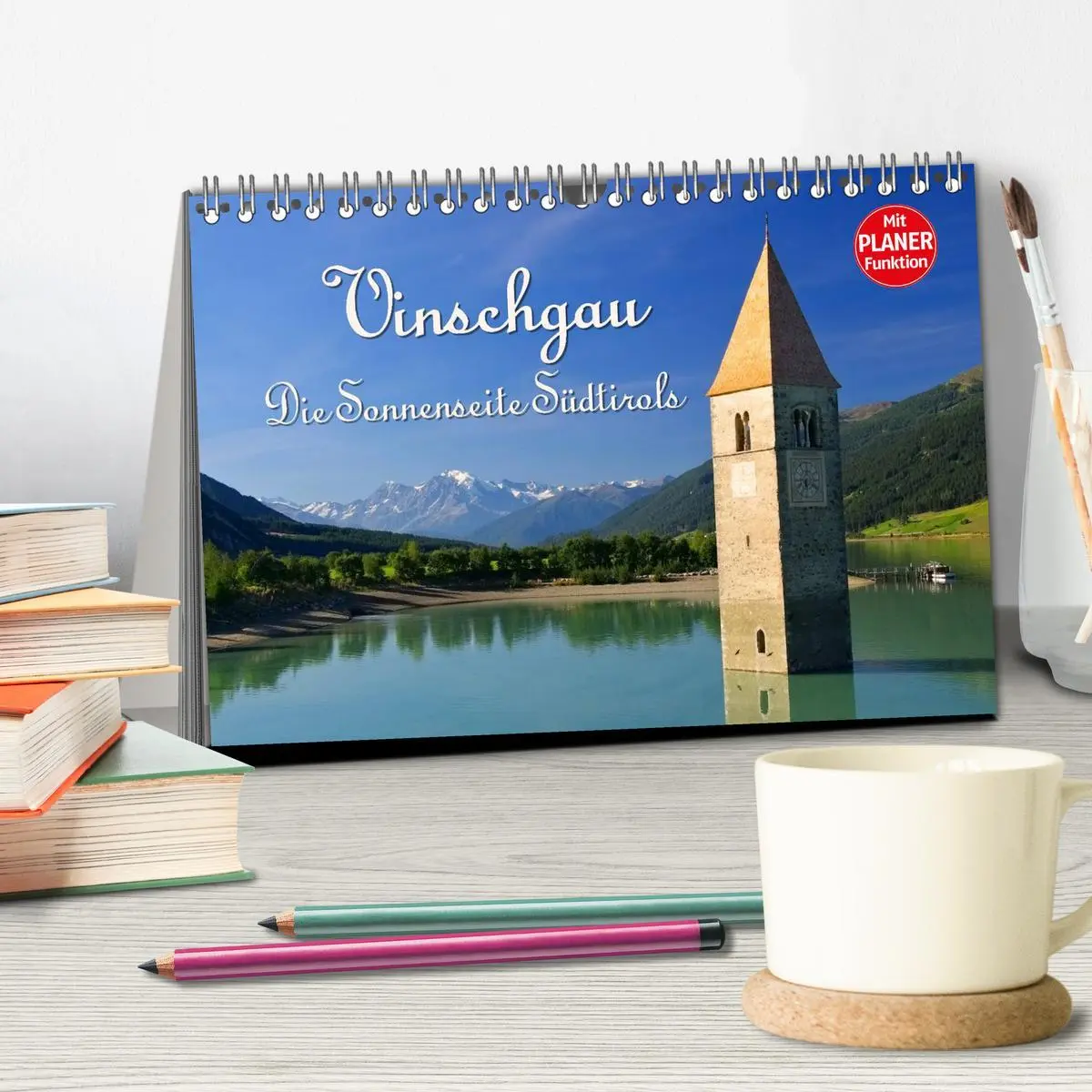 Bild: 9783457904862 | Vinschgau - Die Sonnenseite Südtirols (Tischkalender 2026 DIN A5...