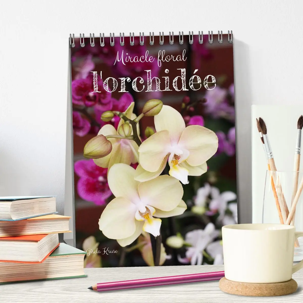 Bild: 9783516544862 | Miracle floral l'orchidée (Calendrier de bureau 2026 DIN A5...