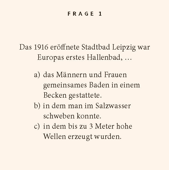 Bild: 9783899784862 | Leipzig-Quiz | 100 Fragen und Antworten | Manja Reinhardt | Buch