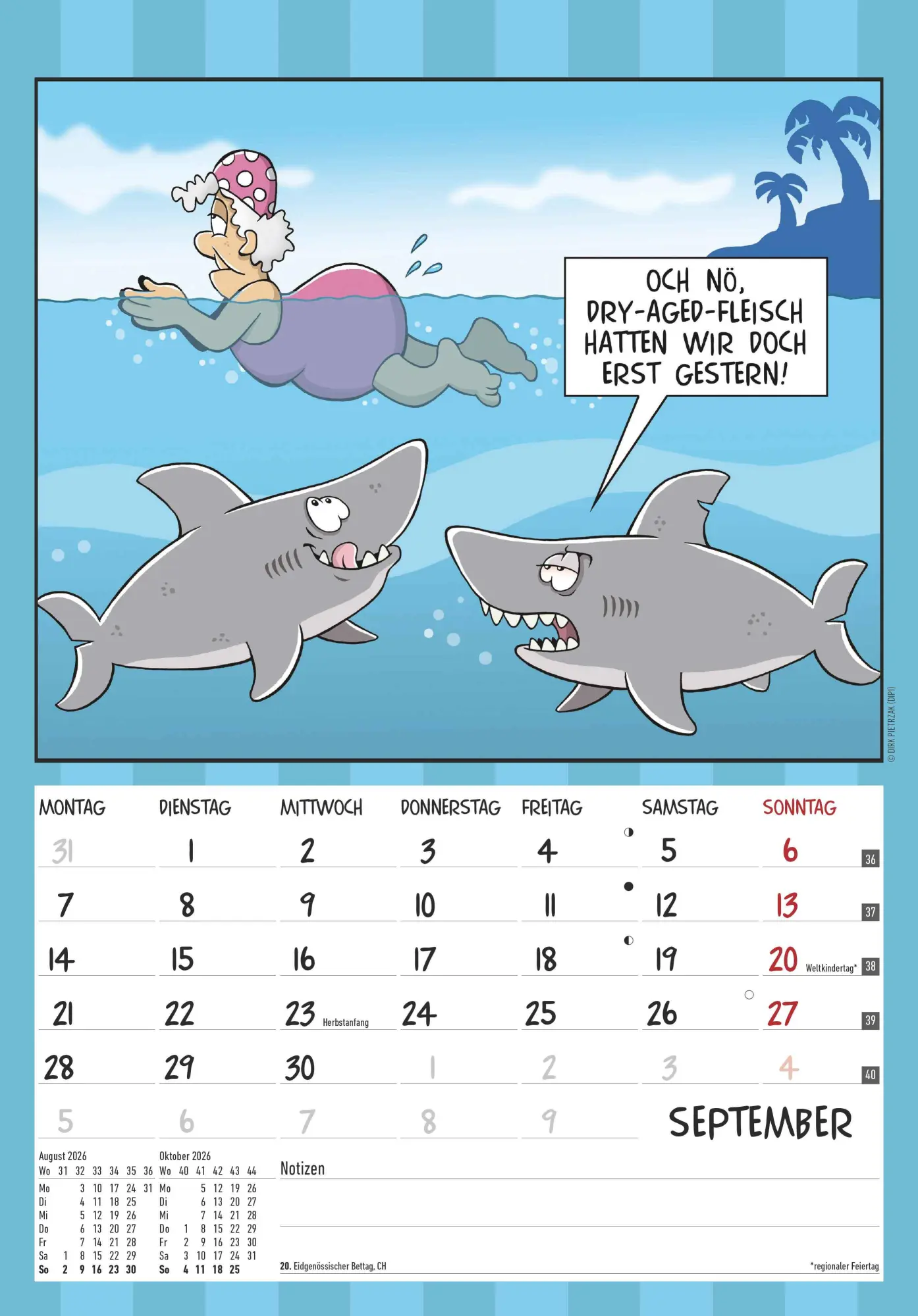 Bild: 4069095004962 | Der Rentner-Kalender 2026 - Bild-Kalender 23,7x34 cm - mit lustigen...