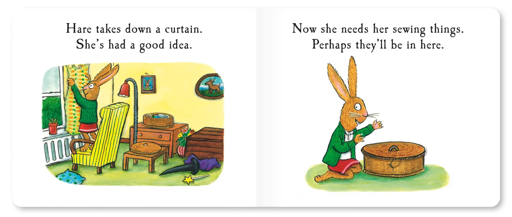 Bild: 9781035044962 | Hare's New Dress | A lift-the-flap book | Julia Donaldson | Buch