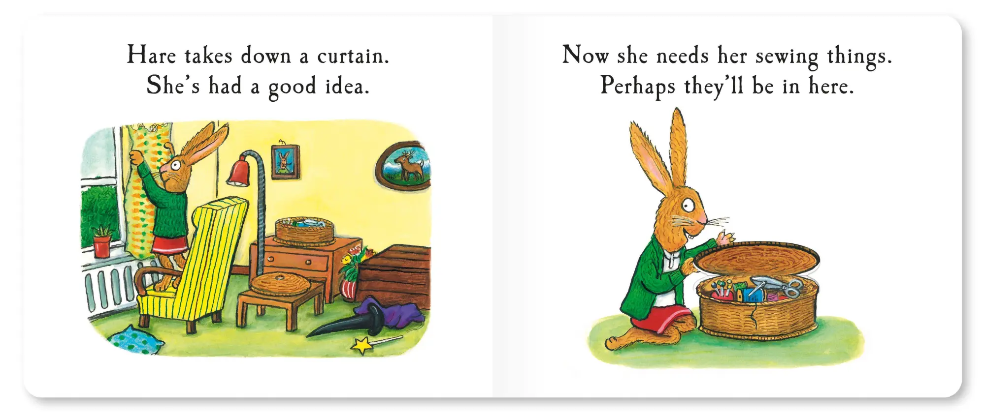 Bild: 9781035044962 | Hare's New Dress | A lift-the-flap book | Julia Donaldson | Buch