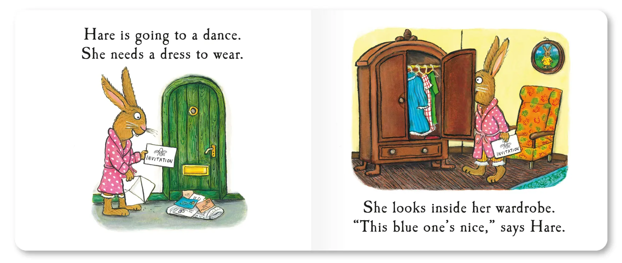 Bild: 9781035044962 | Hare's New Dress | A lift-the-flap book | Julia Donaldson | Buch
