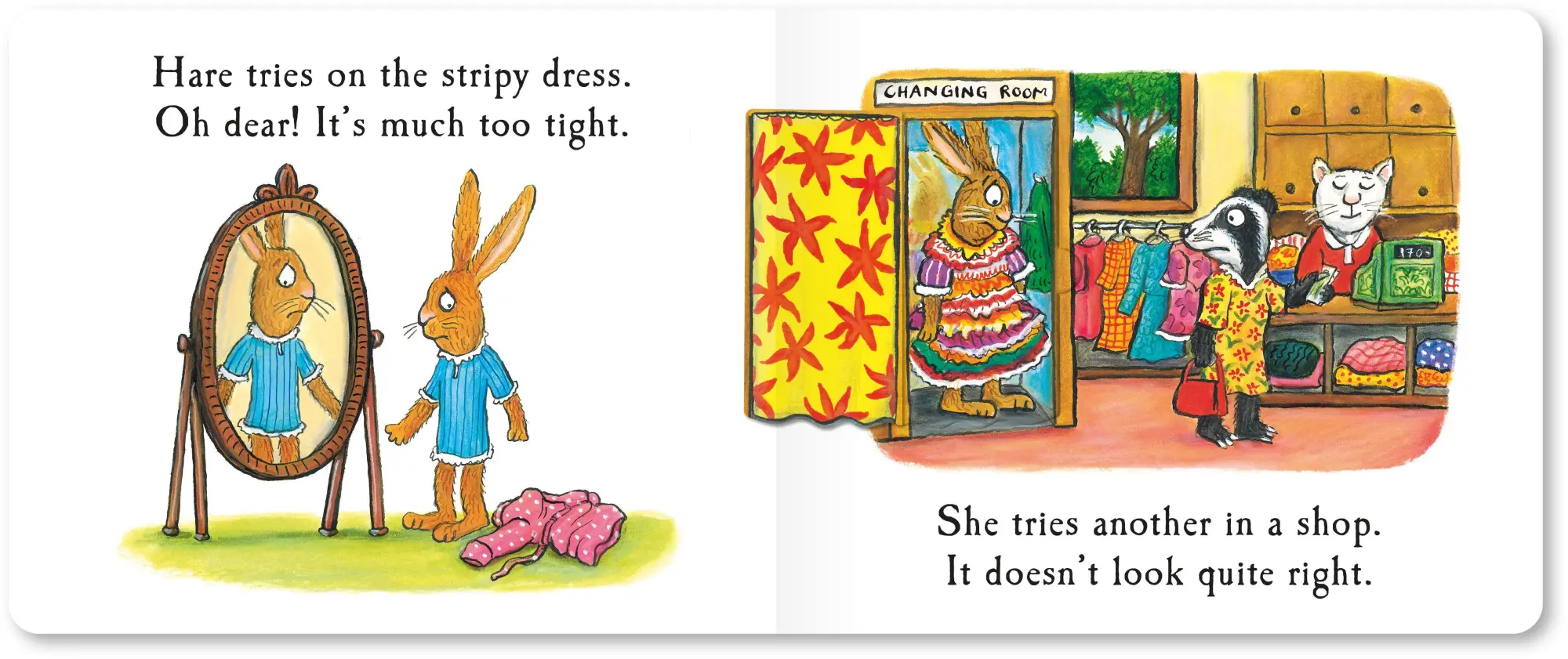 Bild: 9781035044962 | Hare's New Dress | A lift-the-flap book | Julia Donaldson | Buch