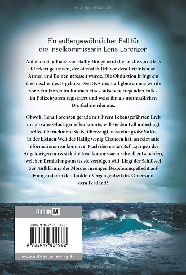Rückseite: 9782919804962 | Der Mann auf der Hallig | Anna Johannsen | Taschenbuch | 304 S. | 2019