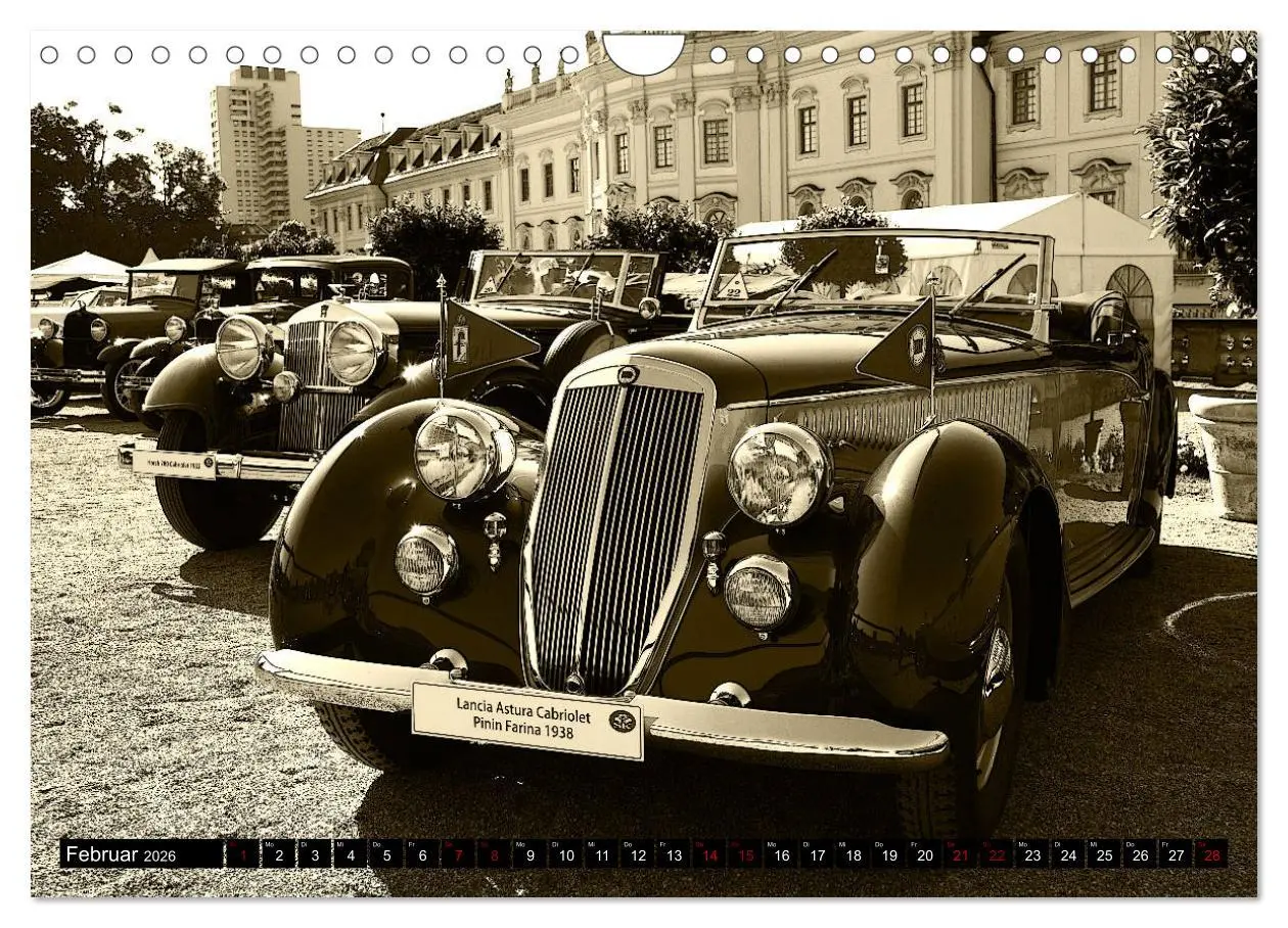 Bild: 9783457684962 | Klassische Automobile (Wandkalender 2026 DIN A4 quer), CALVENDO...