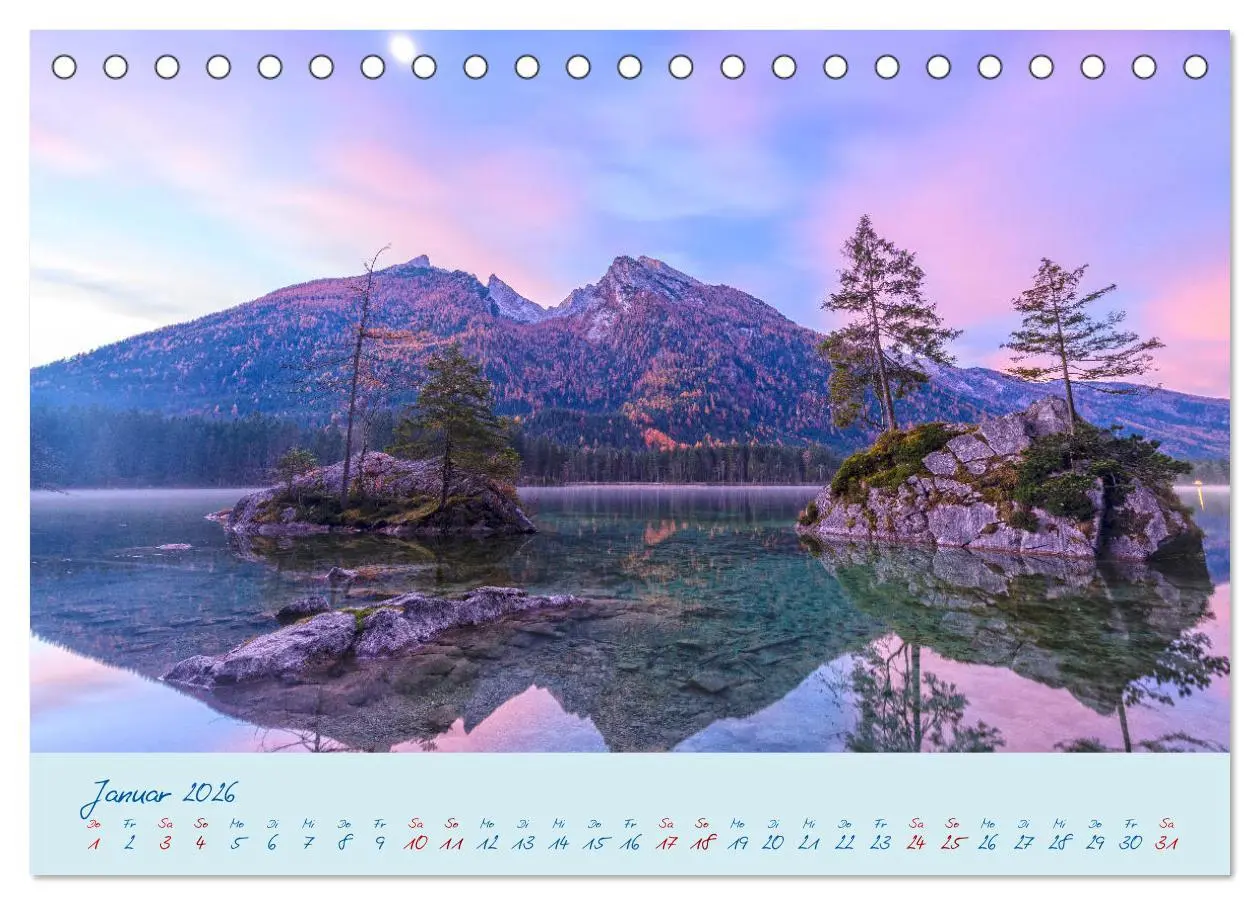 Bild: 9783457754962 | Die Seen Oberbayerns Juwelen der Natur (Tischkalender 2026 DIN A5...