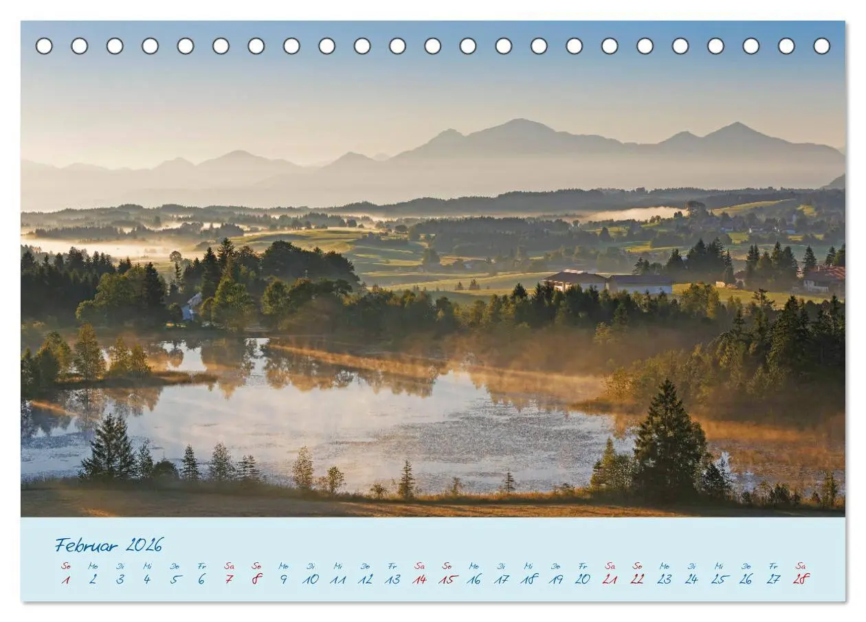 Bild: 9783457754962 | Die Seen Oberbayerns Juwelen der Natur (Tischkalender 2026 DIN A5...