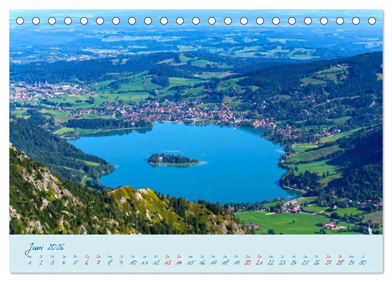 Bild: 9783457754962 | Die Seen Oberbayerns Juwelen der Natur (Tischkalender 2026 DIN A5...