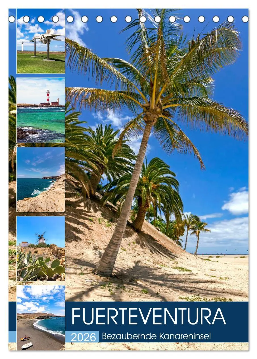 Cover: 9783516394962 | FUERTEVENTURA Bezaubernde Kanareninsel (Tischkalender 2026 DIN A5...