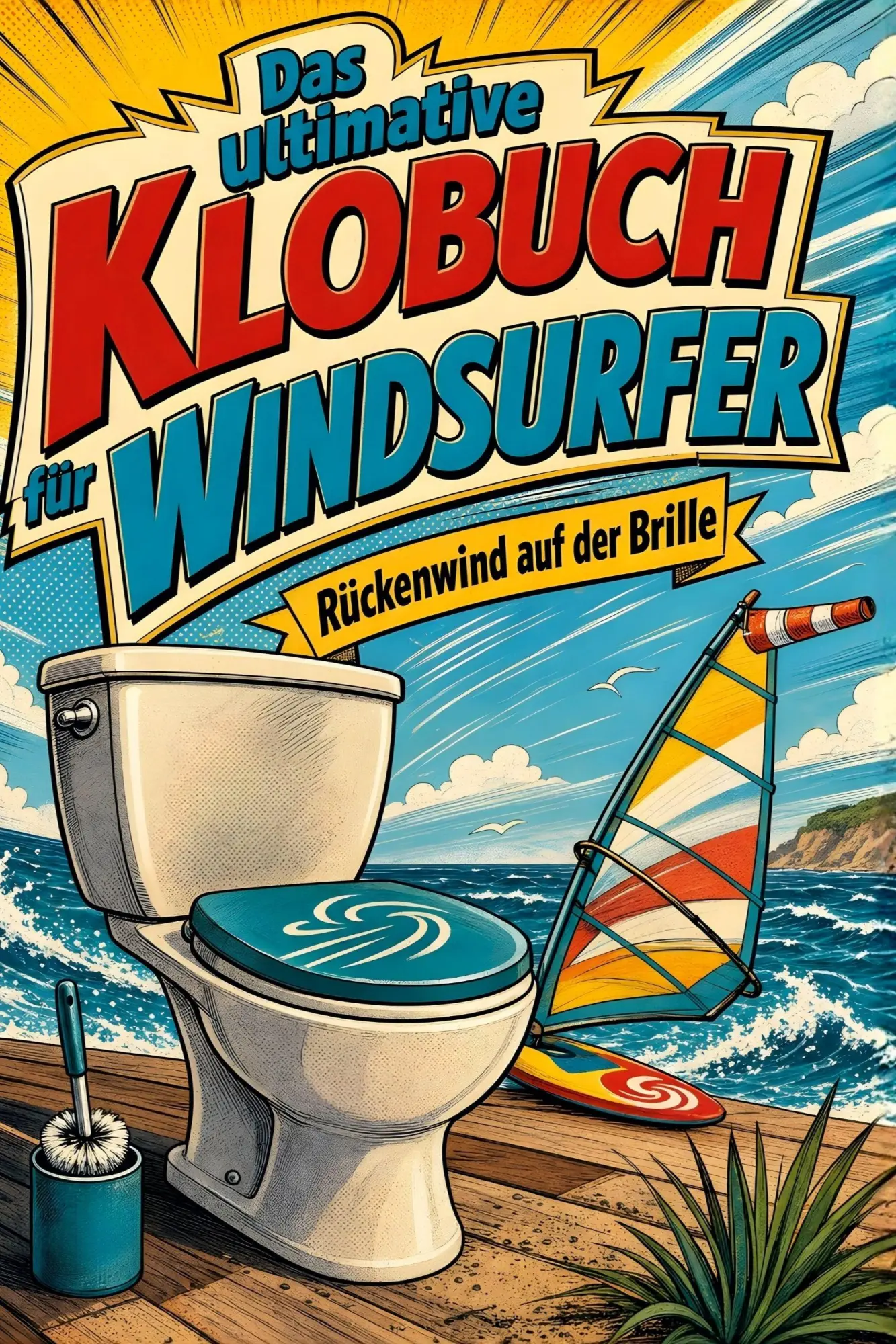 Cover: 9783696104962 | Das ultimative Klobuch für Windsurfer | Rückenwind auf der Brille