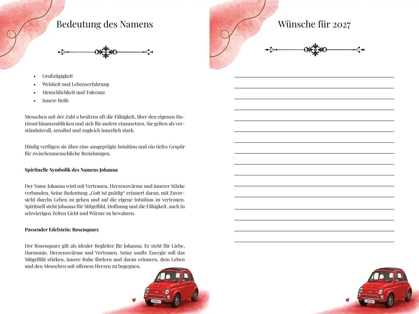 Bild: 9783990514962 | Johanna Kalender 2027 - Zeitzauber | Nanja Holland | Kalender | 2027