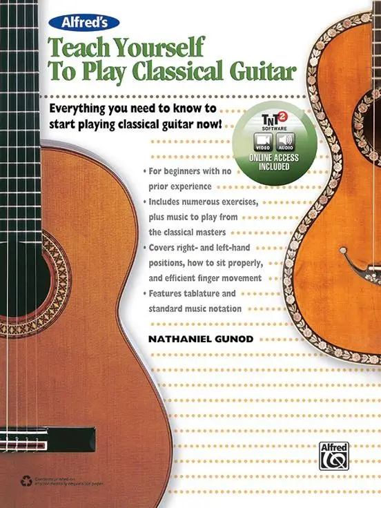 Cover: 9781470615062 | Alfred's Teach Yourself to Play Classical Guitar | Nathaniel Gunod