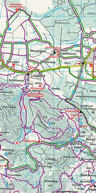 Bild: 9783259025062 | Kümmerly+Frey Outdoorkarte Deutschland 6 Wendelstein, Rosenheim...