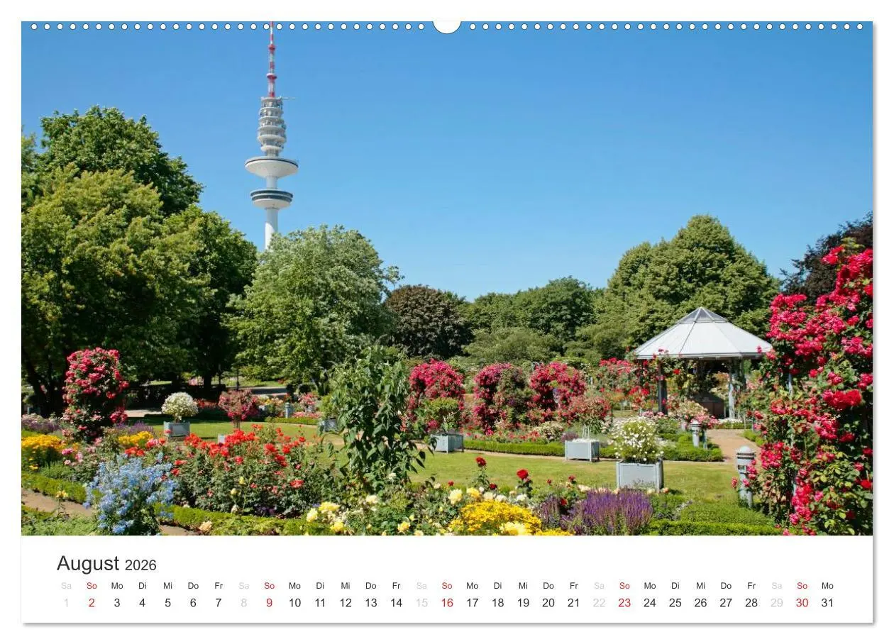 Bild: 9783516115062 | Hamburg (hochwertiger Premium Wandkalender 2026 DIN A2 quer),...
