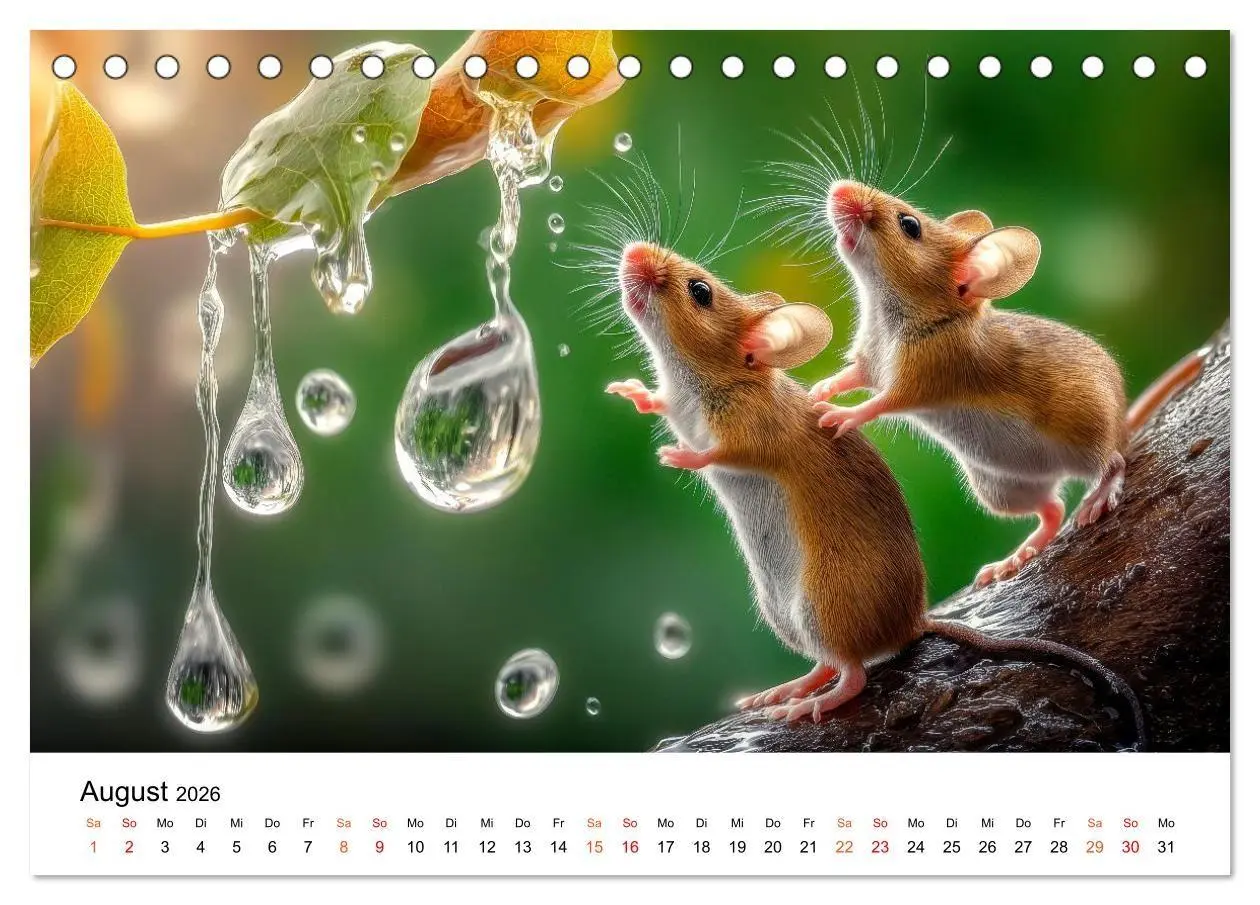 Bild: 9783516735062 | Tiere in ihrer Welt (Tischkalender 2026 DIN A5 quer), CALVENDO...