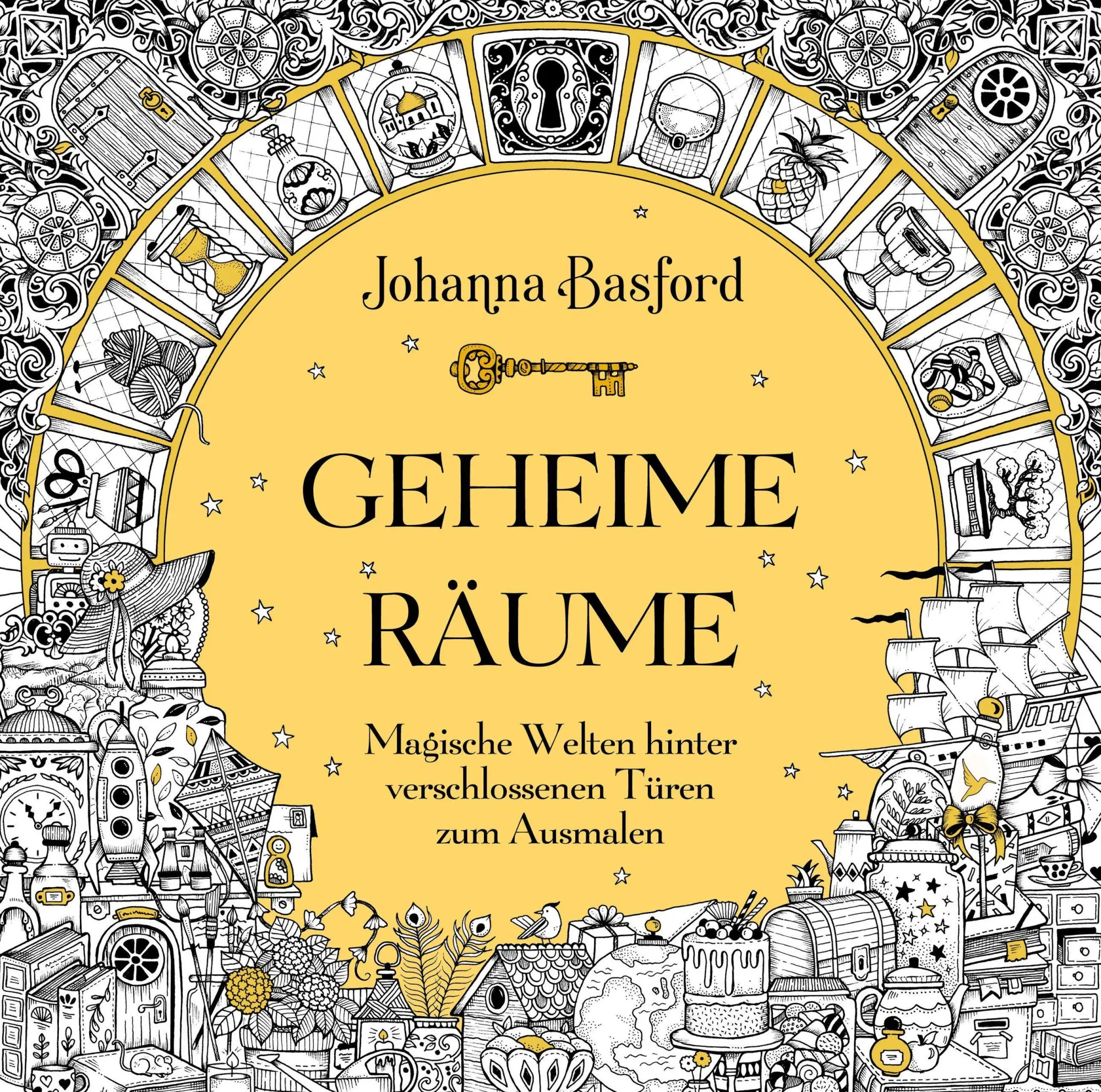 Cover: 9783747405062 | Geheime Räume | Johanna Basford | Taschenbuch | 80 S. | Deutsch | 2022