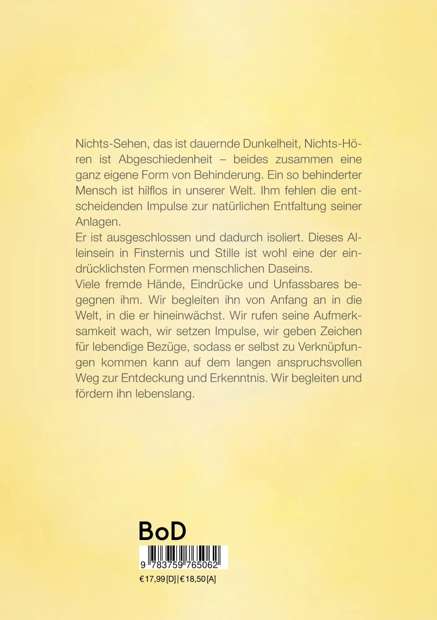 Rückseite: 9783759765062 | Vom Dunkel zum Licht | Christa Gensch-Busse | Taschenbuch | 230 S.