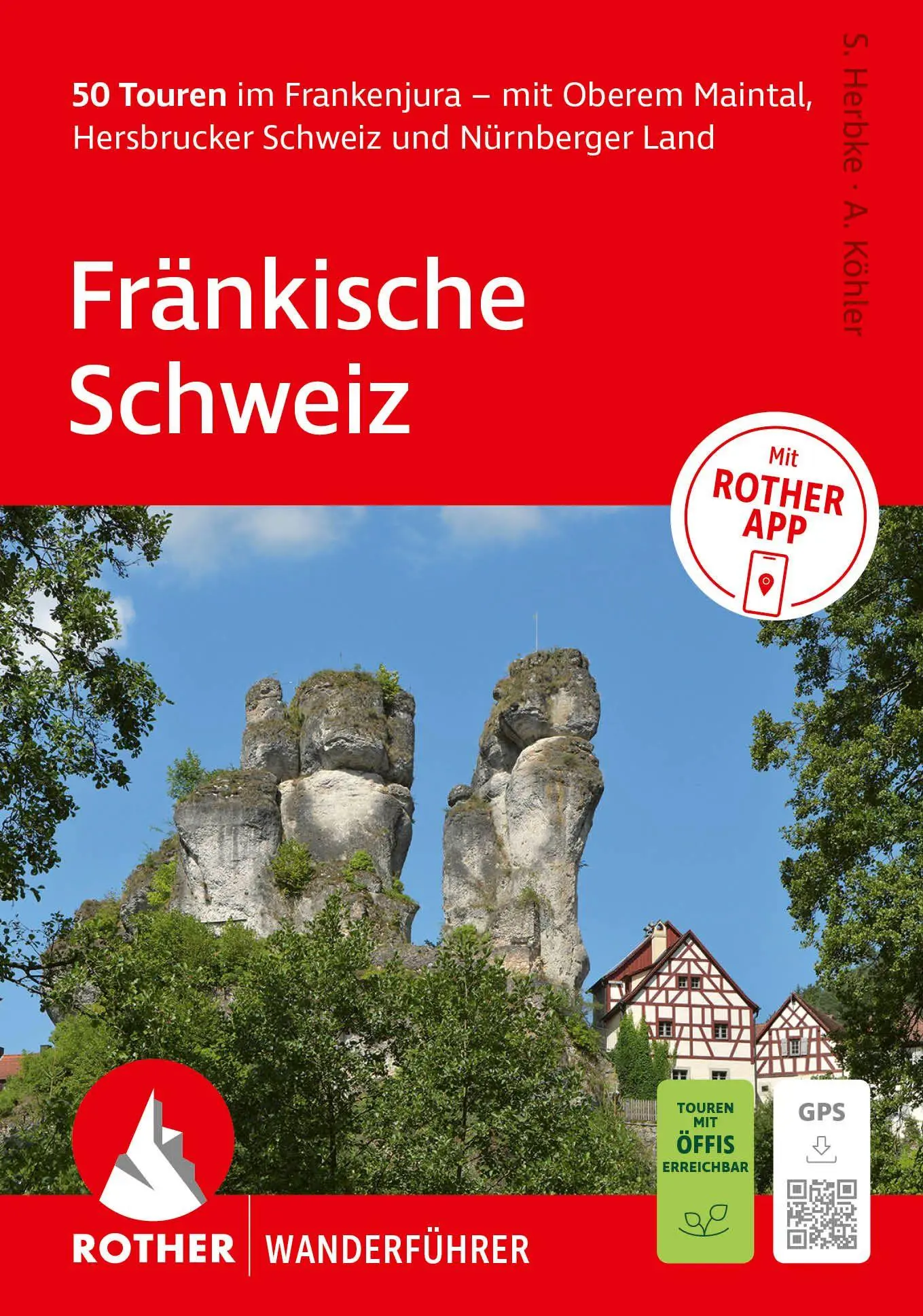 Cover: 9783763315062 | ROTHER Wanderführer Fränkische Schweiz. 50 Touren im Frankenjura -...