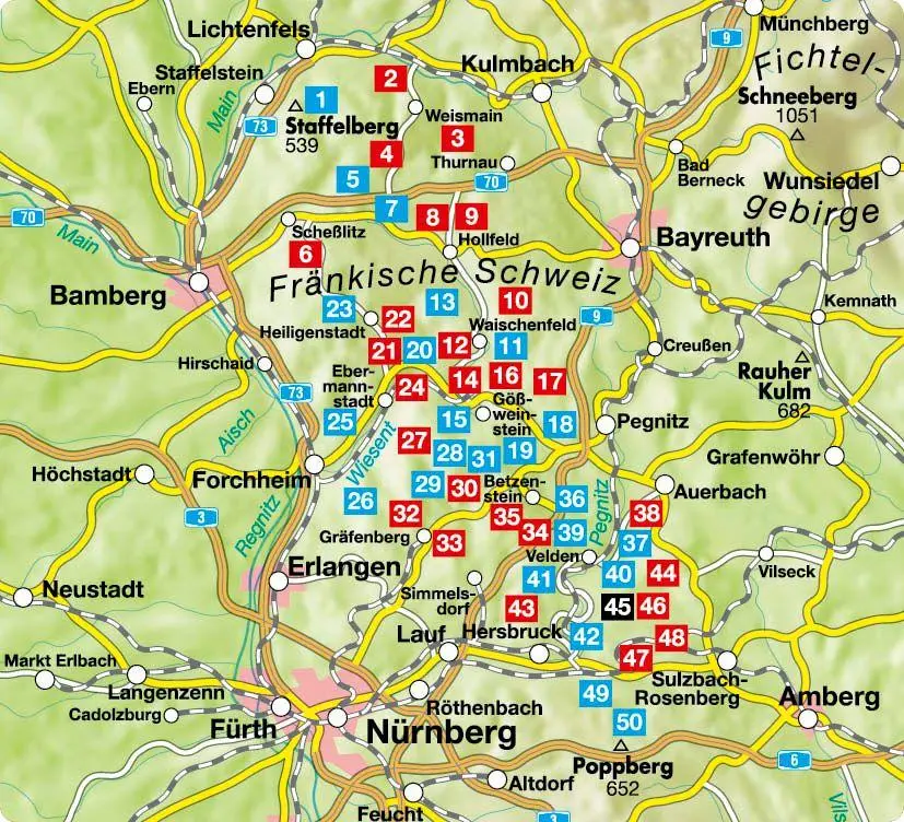 Bild: 9783763315062 | ROTHER Wanderführer Fränkische Schweiz. 50 Touren im Frankenjura -...
