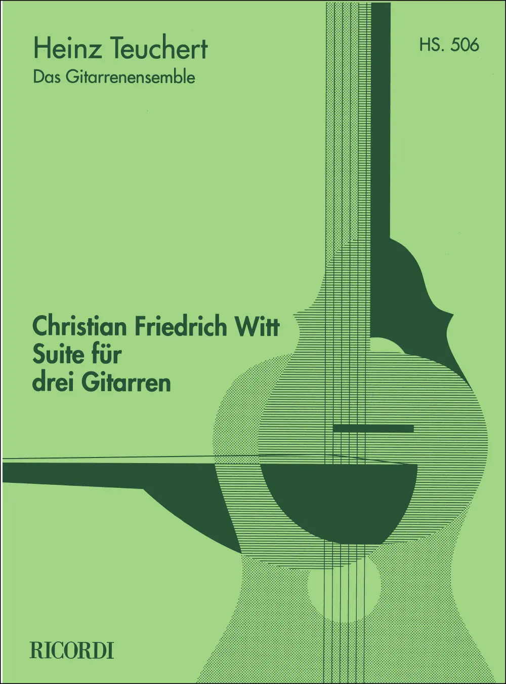 Cover: 9790204245062 | Suite für 3 Gitarren | Christian Friedrich Witt | Buch