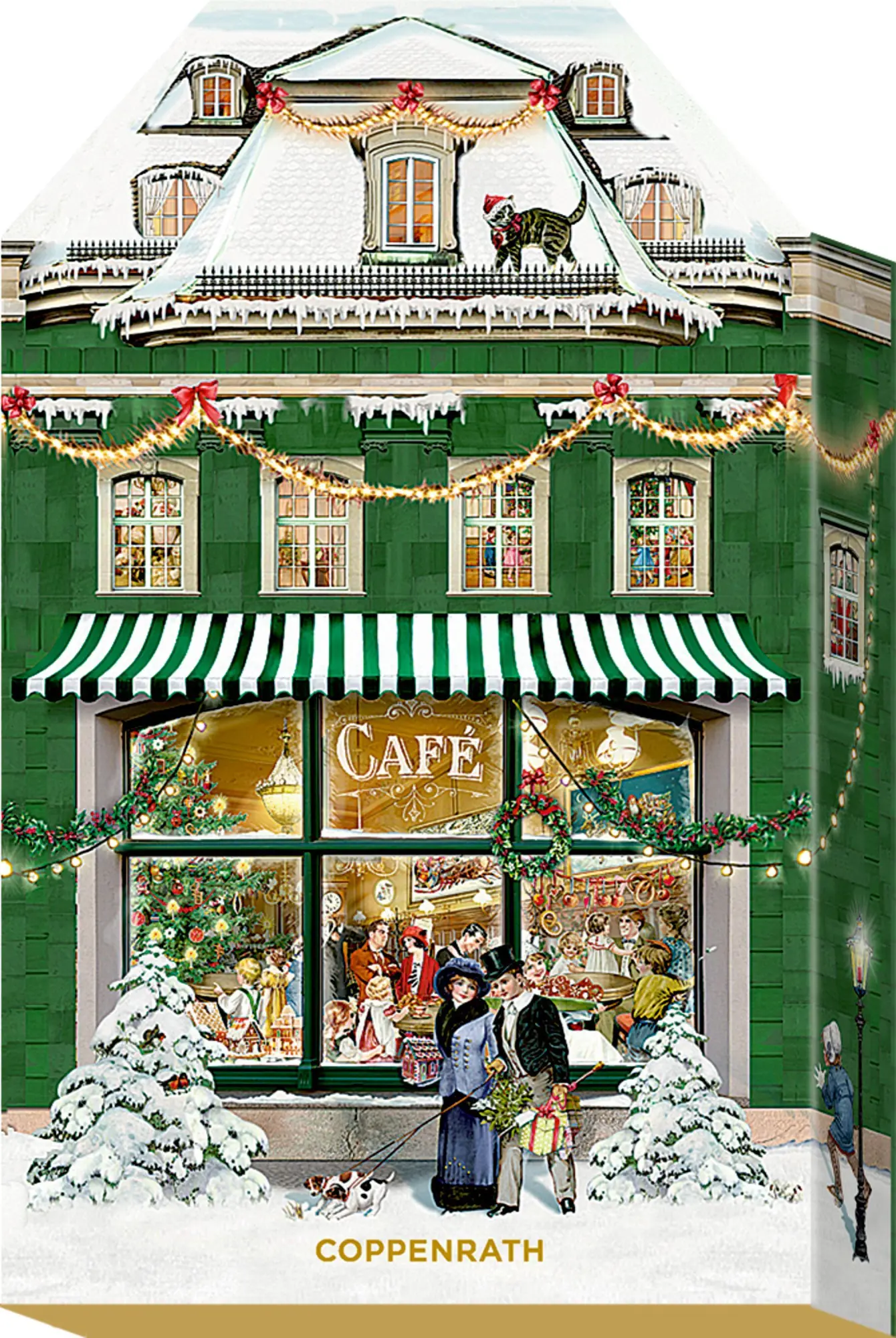 Bild: 4050003955162 | Adventskalender-Schachtel - Mein kleines Weihnachtshaus | Barbara Behr
