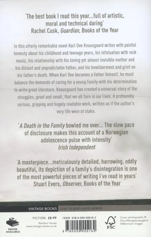 Rückseite: 9780099555162 | A Death in the Family | My Struggle Book 1 | Karl Ove Knausgaard