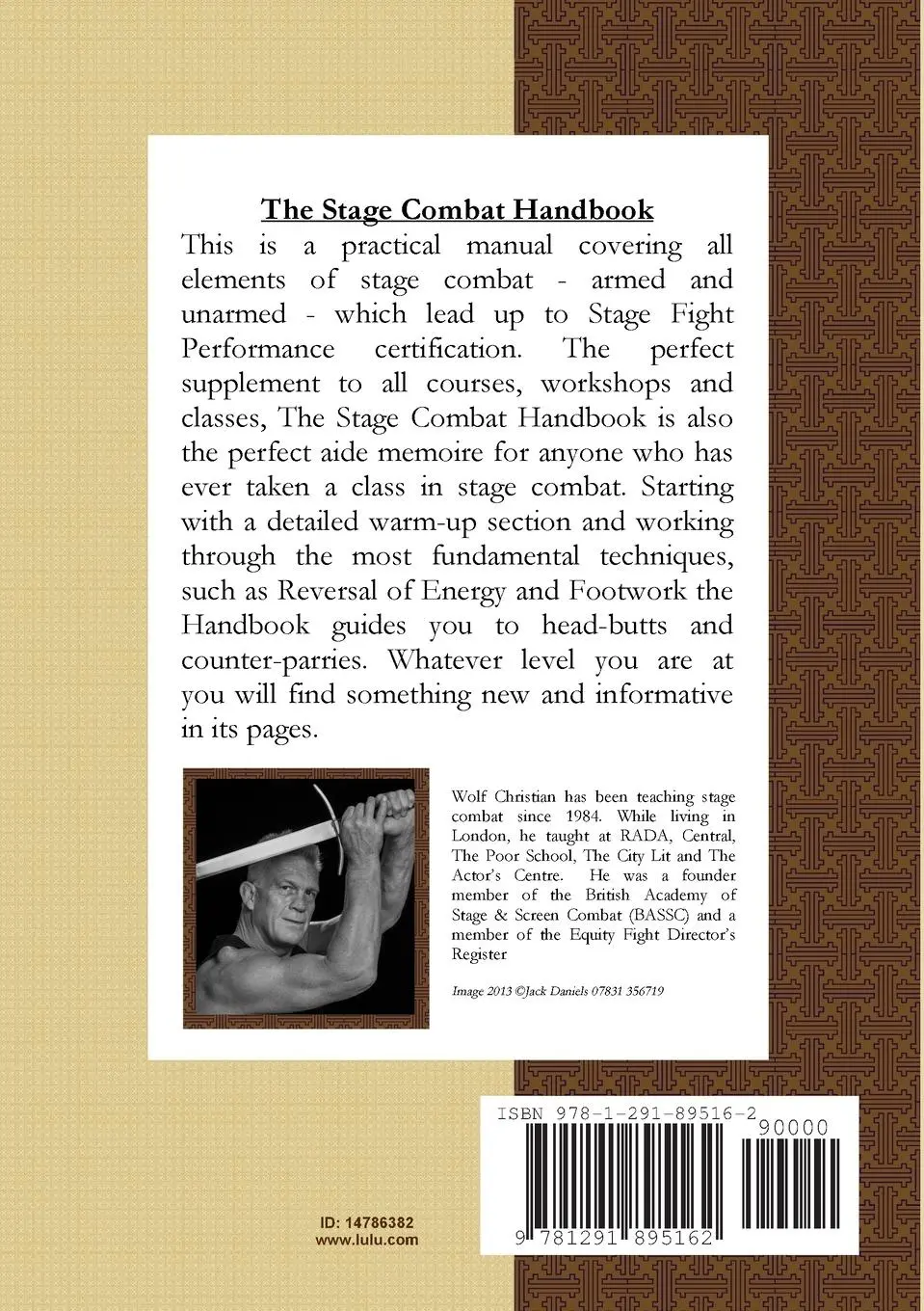 Rückseite: 9781291895162 | The Stage Combat Handbook | Wolf Christian | Taschenbuch | Englisch