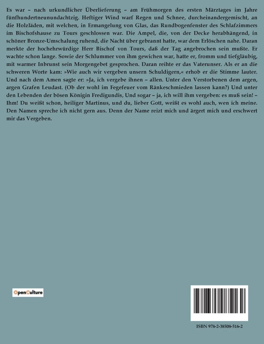 Rückseite: 9782385085162 | Die schlimmen Nonnen von Poitiers | Felix Dahn | Taschenbuch | 122 S.