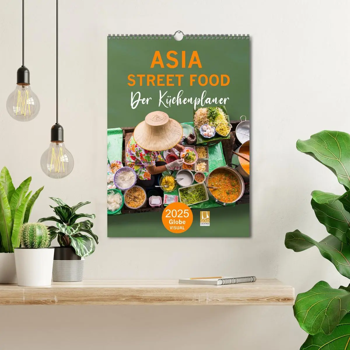 Bild: 9783435925162 | ASIA STREET FOOD - Der Küchenplaner (Wandkalender 2025 DIN A3...