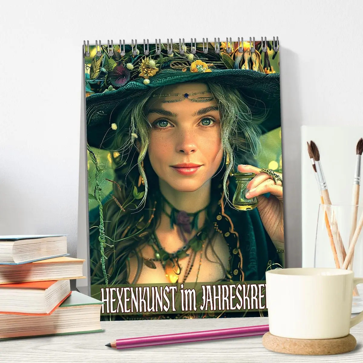 Bild: 9783516275162 | Hexenkunst im Jahreskreis (Tischkalender 2026 DIN A5 hoch),...