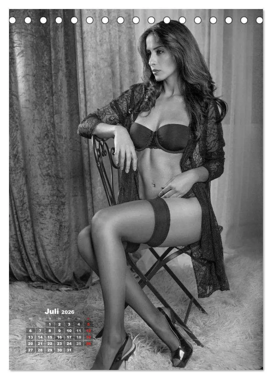 Bild: 9783516415162 | NILU LINGERIE 2026 (Tischkalender 2026 DIN A5 hoch), CALVENDO...