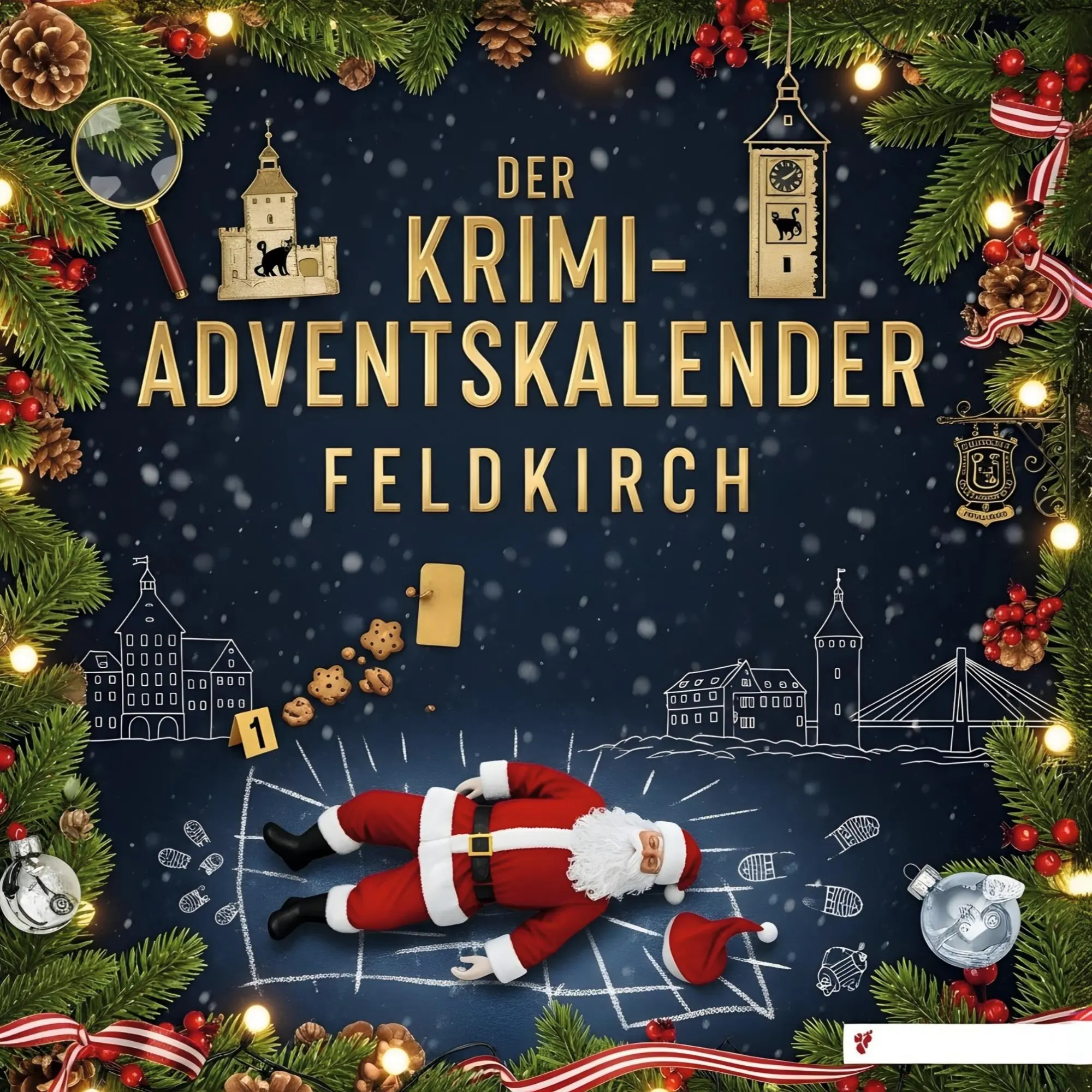 Cover: 9783695305162 | Der Krimi-Adventskalender Feldkirch | Mordsverdächtig in 24 Akten