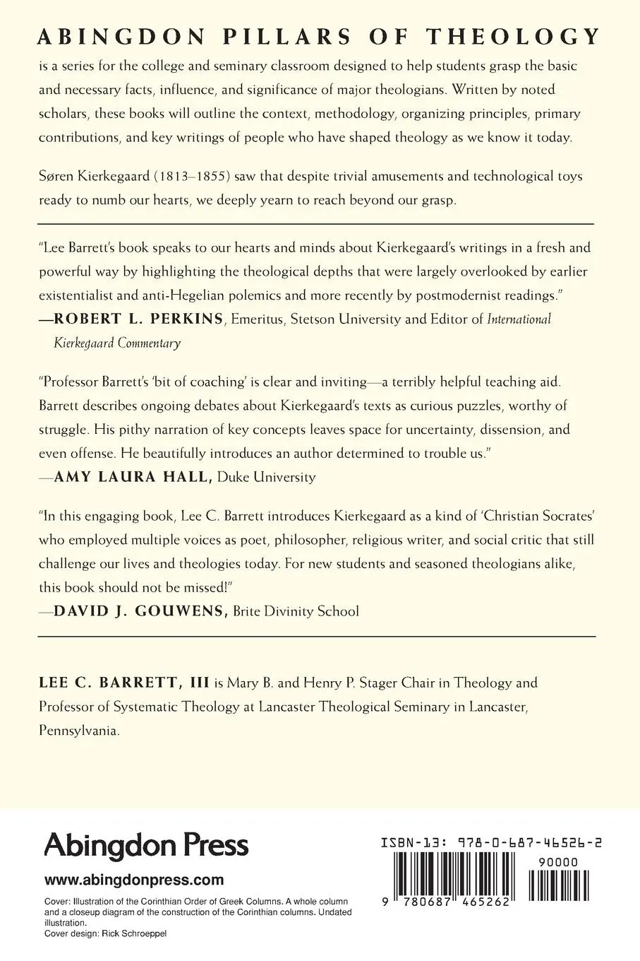 Rückseite: 9780687465262 | Kierkegaard | Lee C. III Barrett (u. a.) | Taschenbuch | Englisch