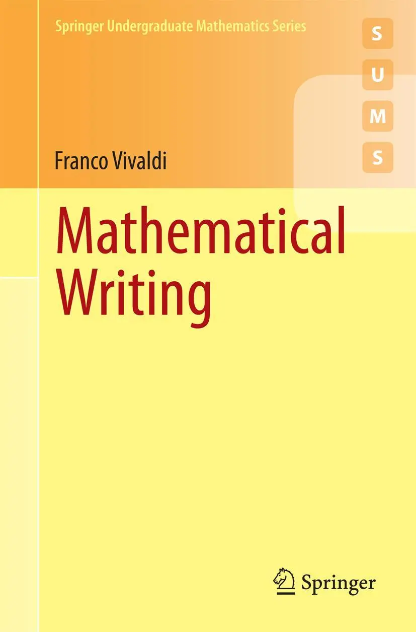 Cover: 9781447165262 | Mathematical Writing | Franco Vivaldi | Taschenbuch | xvii | Englisch