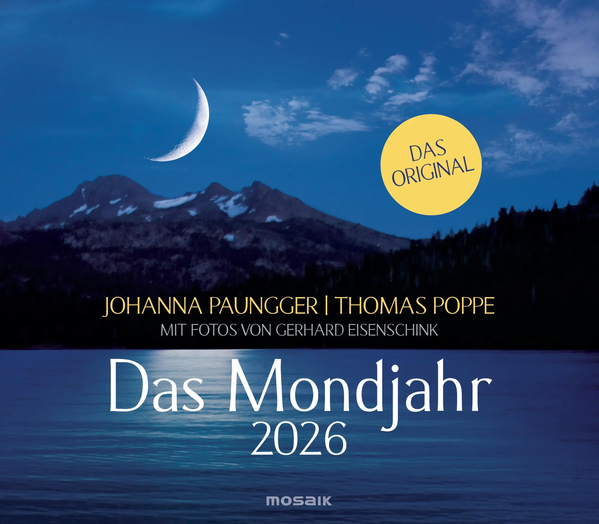 Cover: 9783442395262 | Das Mondjahr 2026 - Wandkalender | Johanna Paungger (u. a.) | Kalender