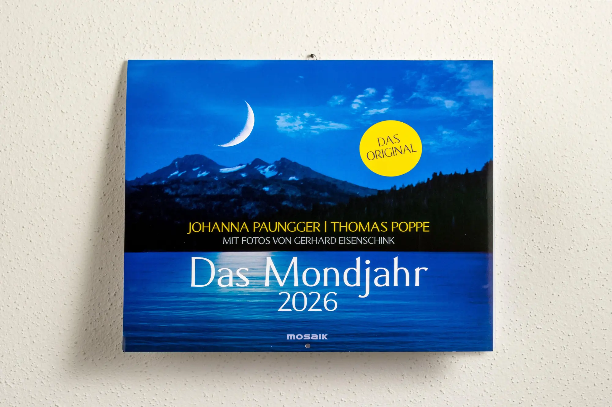 Bild: 9783442395262 | Das Mondjahr 2026 - Wandkalender | Johanna Paungger (u. a.) | Kalender